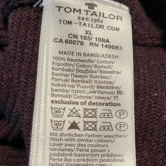 Men’s Tom Tailor Casual Knit Pullover Sweater - Picture 7 of 7